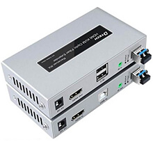 Bộ kéo dài HDMI quang DTECH DT-7059 + USB