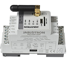 Bộ điều khiển và giao tiếp GSM đa năng JABLOTRON GD-02K-DIN