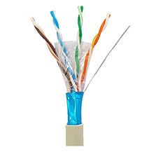 Cáp mạng VCOM CAT6 FTP vỏ PE thùng 305m (L623005)