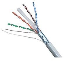 Cáp mạng VCOM CAT6 FTP CCA 23AWG (L523024)