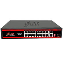 16-Port 10/100Mbps PoE + 2-Port GE Switch IP-LINK IPL-SW162