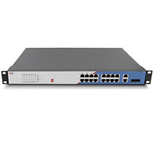16-port GE PoE + 2-port GE + 2-Port 1G SFP Rack-Mounted Switch WINTOP YT-CM2320-2GF18GT-16POE