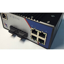 6-port Industrial DIN-Rail PoE Switch WINTOP YT-RS205-2F4T-AT