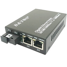 Chuyển đổi Quang-Điện Media Converter Unmanaged Fiber Switch BTON BT-912GS-20B
