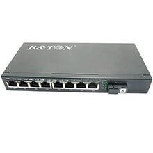 Chuyển đổi Quang-Điện Media Converter Unmanaged Fiber Switch BTON BT-918GS-20B
