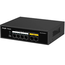 4-Port 10/100Mbps PoE Switch RUIJIE RG-ES106F-P