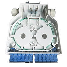 Hộp phối quang ODF bằng nhựa dạng Dinrail 12FO FTTH