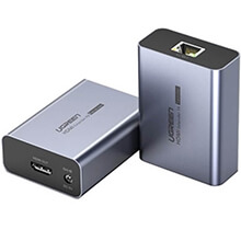 Thiết bị kéo dài HDMI 70m qua cáp Lan Cat5/6 Ugreen 20519