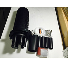 Măng xông cơ khí mũ chụp cáp quang 12FO-24FO TCN-D006 (1 cổng lớn/4 cổng nhỏ)