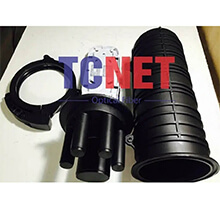 Măng xông cơ khí mũ chụp cáp quang 12FO-24FO TCN-D003 (1 cổng lớn/4 cổng nhỏ)