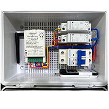 Bộ công tắc điều khiển từ xa công suất cao 3HP KAWA RF2K-RM4B