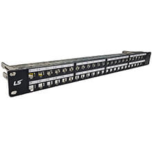 Patch Panel Empty 48P Cat5E LS (LS-PP-C5E-48P-E1-ECO)