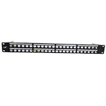 Patch panel empty 48P CAT6 LS LS-PP-C6-48P-E1-ECO