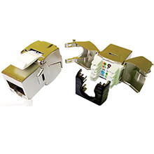 Shielded Modular Jack LS Cat6A (LS-MJ-SC6A-ECO)