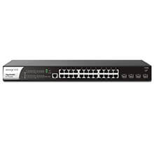 24-Port GE PoE L2+ Switch DrayTek VigorSwitch P2282x