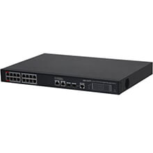 16-port GE PoE Managed Switch KBVISION KX-CSW16-2F2G-240