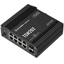 8-port Managed PoE Ethernet Switch Teltonika TSW202
