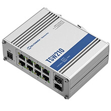 8-port Gigabit Ethernet Industrial Switch Teltonika TSW210