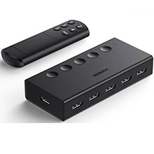 Bộ chuyển mạch HDMI 5 vào 1 ra Ugreen 90512