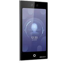 Máy chấm công, kiểm soát ra vào nhận diện khuôn mặt và vân tay HIKVISION DS-K1T673TDWX