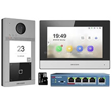 Bộ Kit chuông cửa có hình IP HIKVISION DS-KIS604-S(C)