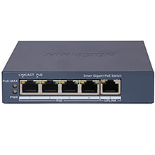 4-Port Gigabit Smart PoE Switch HIKVISION DS-3E1505P-EI