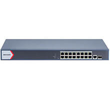 16-Port GE Smart PoE Switch HIKVISION DS-3E1518P-EI