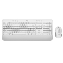 Bàn phím và chuột Logitech | Bàn phím và Chuột không dây Logitech MK650 Combo for Business (Trắng)