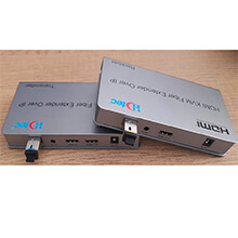 Bộ kéo dài HDMI + USB bằng cáp quang HDTEC HDMI KVM Converter 1080P