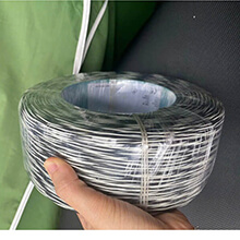 Dây nhảy thoại trắng đen 1x2x0.5 LEONI (500m/cuộn)