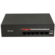4-Port 10/100Mbps PoE Switch HILSwitch PoE UNVOOK DS-3E0106MP-35