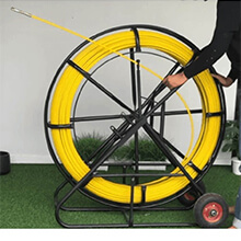 Ghi luồn cáp 8mm x 100M cầm tay có phanh