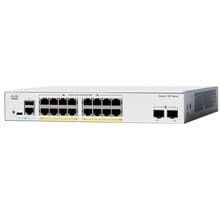 16-Port GE PoE+ + 2-Port Gigapit SFP Switch Cisco C1200-16P-2G