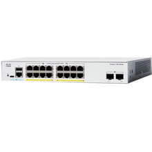 16-Port GE + 2-Port Gigabit SFP Switch CISCO C1200-16T-2G