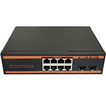 8-Port GE PoE Switch BTON BT-6108GE-2SFP