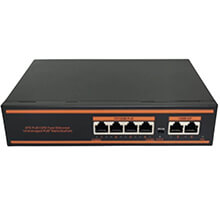 4-Port 100Mbps PoE Switch BTON BT-6006FE