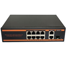 8-Port 100Mbps PoE Switch BTON BT-6010FE-SFP