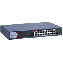 16-Port 10/100M PoE Switch HIKVISION DS-3SH918-NM