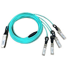 Cáp AOC 40G QSFP+ to 4SFP+ WINTOP YT-C-AOC-4A-XX