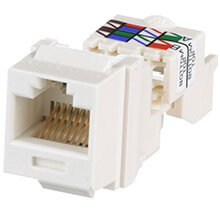 Modular Jack Cat6 Panduit NK6TMIW