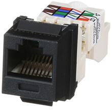 Modular Jack Cat6 Panduit NK6TMBL