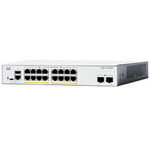 16-Port GE PoE+ Switch Cisco C1300-16P-2G