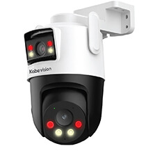 Camera IP PT WiFi 3MP+3MP Kabe Vision KX-SM6L