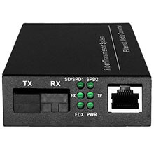 Bộ chuyển đổi quang điện PoE 2 sợi Hasivo POE108GM