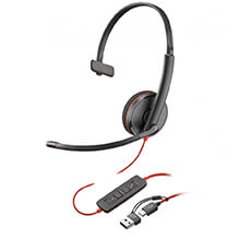 Tai nghe Poly BW 3210 USB-C + Adapter USB-A (8X2J8A6)