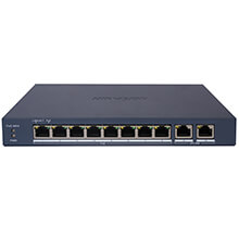 8-Port GE PoE Switch Hikvision DS-3E1510P-EI/M (B)