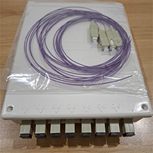 Hộp phối quang ODF 8FO MM (đủ PK, dây nối SC/PC OM4)