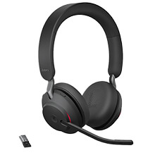 Tai nghe Jabra Evolve2 65 Link390a MS Stereo Black