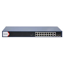 16-Port GE Smart PoE Switch HIKVISION DS-3E1520P-EI     