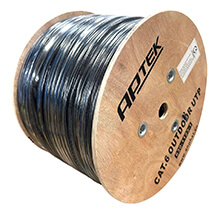 Cáp mạng APTEK CAT6E UTP CCA 23AWG (630-1123-1)       